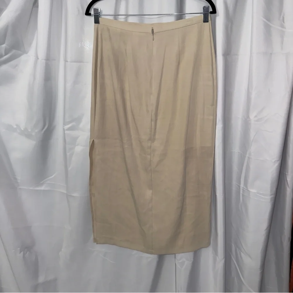 H&M Tan Pencil Skirt
